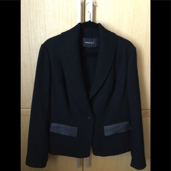 Lafayette 148 New York Flori wool and knit blazer